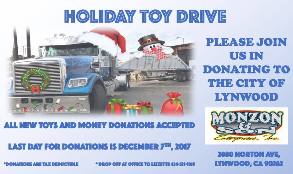 Toy Drive Lynwood California